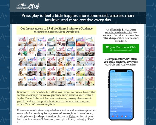 BRAINWAVE CLUB ™ – Brainwave Research UK